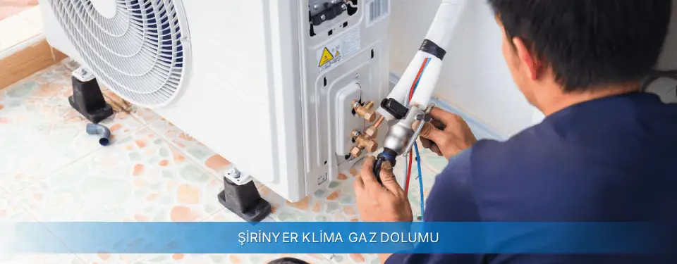 Şirinyer İlçemi Carrier Klima Gaz Dolumu